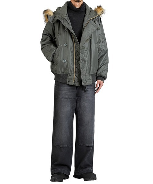 marka（マーカ）の「marka / マーカ：別注 N-2B：M25F42BL01C[COR]（その他アウター・メンズ・グリーン系その他・2(M)）」の15枚目の写真