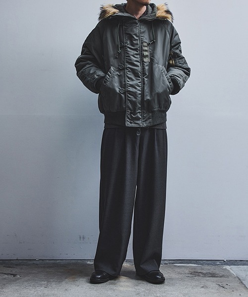 marka（マーカ）の「marka / マーカ：別注 N-2B：M25F42BL01C[COR]（その他アウター・メンズ・グリーン系その他・2(M)）」の16枚目の写真