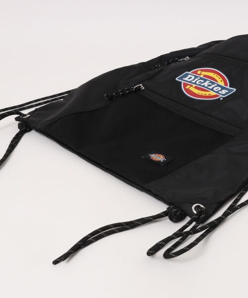 Dickies(ディッキーズ)の「【DICKIES/ディッキーズ】ロゴナップサック 巾着バッグ リュック 通学 ジム 部活 ストリート カジュアル 軽量 ユニセックス(バックパック/リュック・メンズ・ブラック/ブルー/チャコールグレー/ホワイト・FREE)」の5枚目の写真