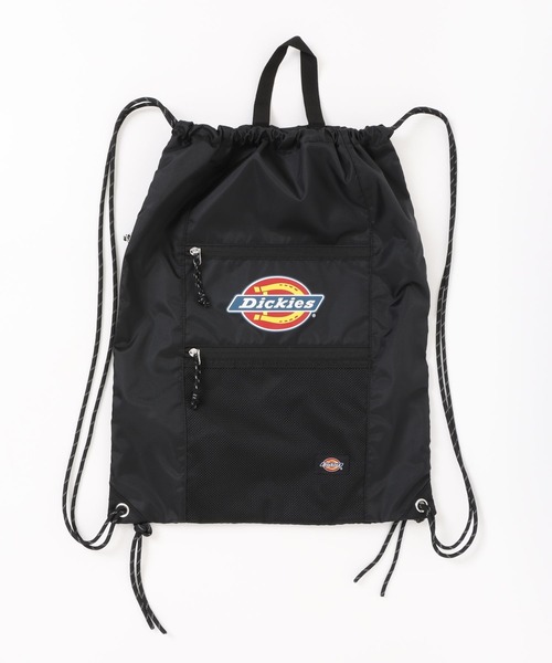 Dickies(ディッキーズ)の「【DICKIES/ディッキーズ】ロゴナップサック 巾着バッグ リュック 通学 ジム 部活 ストリート カジュアル 軽量 ユニセックス(バックパック/リュック・メンズ・ブラック/ブルー/チャコールグレー/ホワイト・FREE)」の3枚目の写真