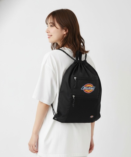 Dickies(ディッキーズ)の「【DICKIES/ディッキーズ】ロゴナップサック 巾着バッグ リュック 通学 ジム 部活 ストリート カジュアル 軽量 ユニセックス(バックパック/リュック・メンズ・ブラック/ブルー/チャコールグレー/ホワイト・FREE)」の15枚目の写真