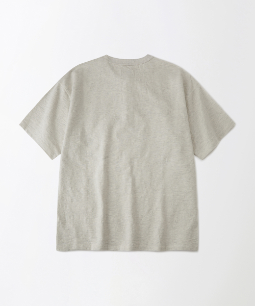 OUTSTANDING(アウトスタンディング)の「VINTAGE HENLEY NECK HALF SLEEVE TEE_1%OATMEAL(Tシャツ/カットソー・メンズ・その他・X-LARGE/LARGE/MEDIUM)」の2枚目の写真