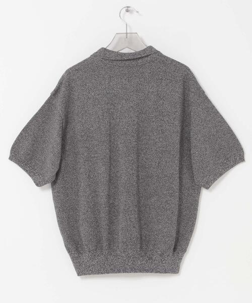 crepuscule（クレプスキュール）の「crepuscule　Co/Ra Moss Stitch Skipper（ニット/セーター・メンズ・グレー/ブラック/グリーン・1/2）」の10枚目の写真