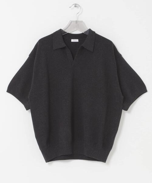 crepuscule（クレプスキュール）の「crepuscule　Co/Ra Moss Stitch Skipper（ニット/セーター・メンズ・グレー/ブラック/グリーン・1/2）」の14枚目の写真