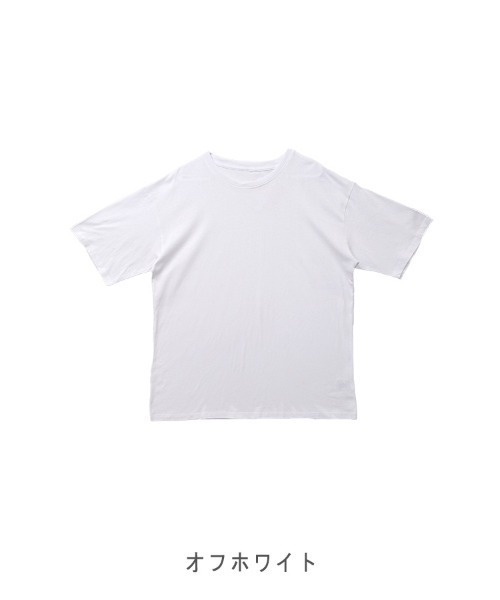 CLOTHY(クロシィ)の「【風通し◎お得なオフプライスアイテム】男女兼用C100ビッグTシャツ(Tシャツ/カットソー・メンズ・ブラック/ブラウン/オフホワイト・MEDIUM/X-LARGE/LARGE)」の18枚目の写真