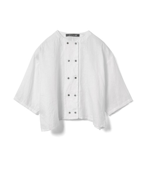 mizuiroind（ミズイロインド）の「mizuiro ind リネンダブルクルー