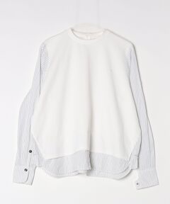 GRANCY】ZipDesign Asymmetry Knit / ジップデザイン アシンメトリー