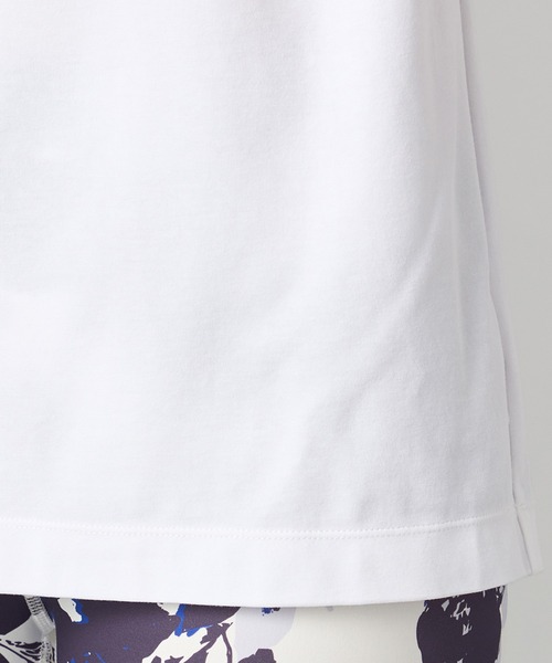 Chacott(チャコット)の「HandosomeCottonノースリーブTシャツ(Tシャツ/カットソー・レディース・ホワイト/ブラック/スモークピンク・M/L)」の8枚目の写真