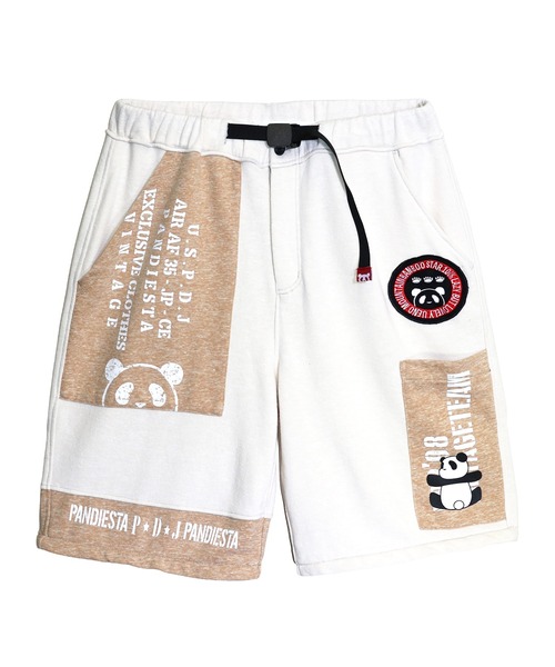 PANDIESTA（パンディエスタ）の「ミリタリー2WAYスウェットパンツ（スウェットパンツ・メンズ・ブラック/アイボリー・M/L/XL/XXL）」の15枚目の写真