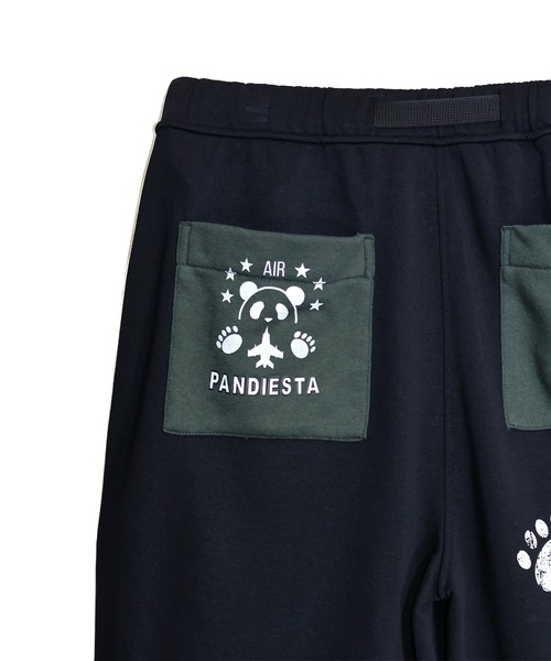 PANDIESTA（パンディエスタ）の「ミリタリー2WAYスウェットパンツ（スウェットパンツ・メンズ・ブラック/アイボリー・M/L/XL/XXL）」の21枚目の写真