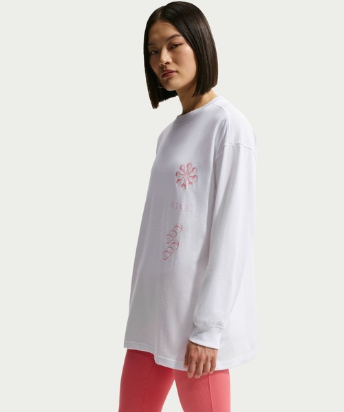 NIKE（ナイキ）の「ナイキ NIKE ナイキ   NSW OS AM95 GPX L/S Tシャツ（Tシャツ/カットソー・レディース・ブラック/ホワイト・S/M/L/XL）」の4枚目の写真
