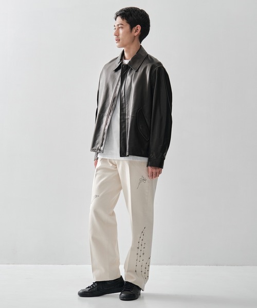 TANAKA(タナカ)の「【TANAKA/タナカ】別注THE JEAN TROUSERS(デニムパンツ・メンズ・ホワイト・32inch/30inch/28inch/36inch/34inch)」の3枚目の写真