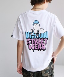 【VISION STREET WEAR/ヴィジョン ストリート ウェア】アソート ゴーストグラフィックデザイン 半袖Tシャツ
