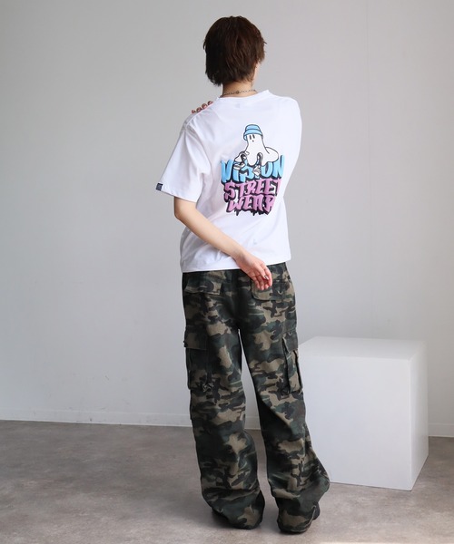 VISION STREET WEAR(ヴィジョンストリートウェア)の「【VISION STREET WEAR/ヴィジョン ストリート ウェア】アソート ゴーストグラフィックデザイン 半袖Tシャツ(Tシャツ/カットソー・メンズ・ブルー系1/ブラック系1/ブラック系3/ブルー系3/ホワイト系1/ホワイト系2/ブルー系2/ブラック系2/ホワイト系3・M/L/LL)」の21枚目の写真