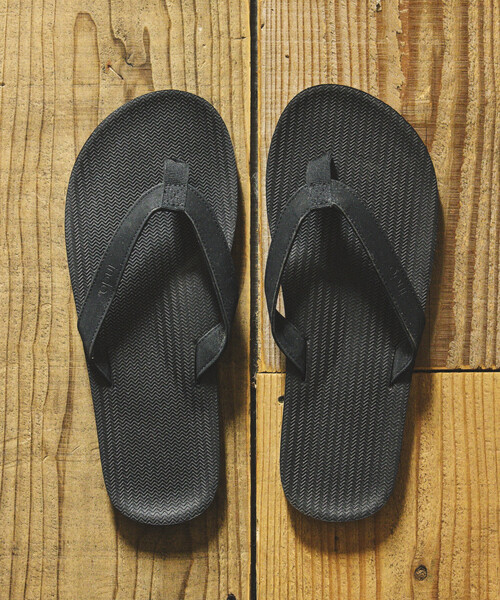 Firsthand(ファーストハンド)の「Indosole/インドソール ESSNTLS FLIP FLOPS / エッセンシャルフリップフロップ / ビーチサンダル(サンダル・メンズ・ブラウン/ブルー/ブラック/ベージュ/グリーン・8.5/8/9)」の8枚目の写真