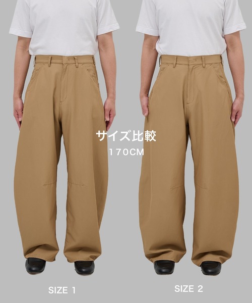 STUDIOUS（ステュディオス）の「【STUDIOUS】Barrel Chino Pants（チノパンツ・メンズ・ベージュ/クリーム/カーキ・2/1/3）」の7枚目の写真