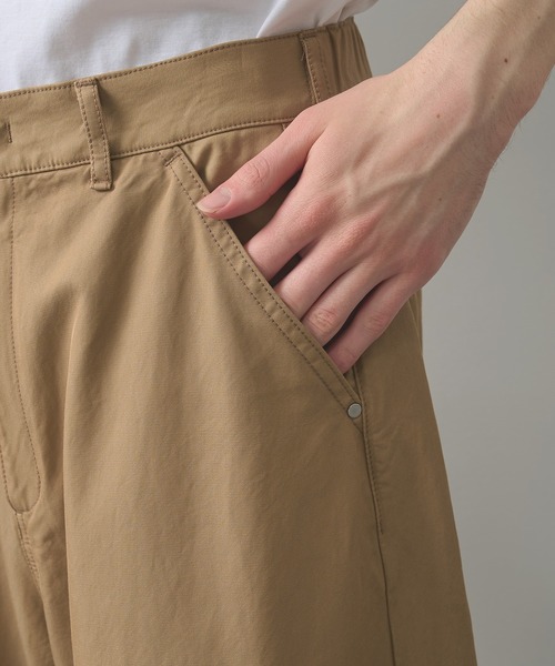 STUDIOUS（ステュディオス）の「【STUDIOUS】Barrel Chino Pants（チノパンツ・メンズ・ベージュ/クリーム/カーキ・2/1/3）」の18枚目の写真
