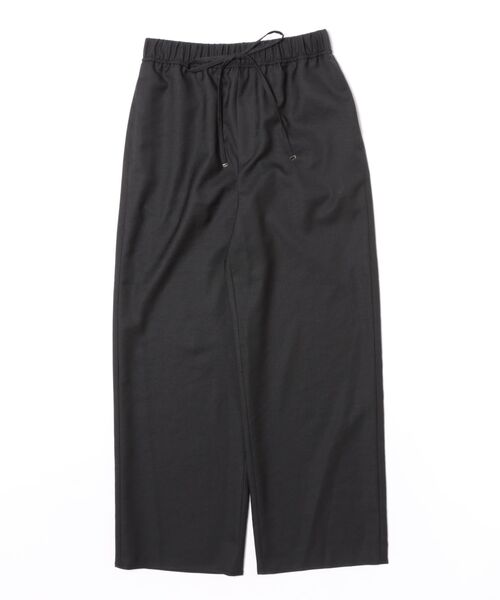 LA MARINE FRANCAISE（マリン フランセーズ）の「杢調ツイルタンブラーストレートパンツ（その他パンツ・レディース・グレー/オフホワイト/ブラック・36）」の2枚目の写真
