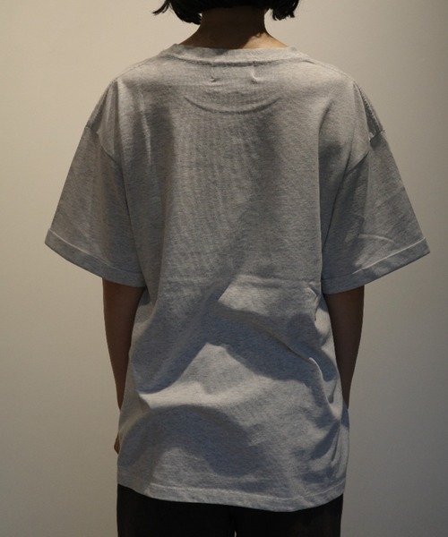 MIDWEST（ミッドウエスト）の「J.J.Marcer T-SHIRTS（Tシャツ/カットソー・レディース・ホワイト/ライトグレー・FREE）」の3枚目の写真