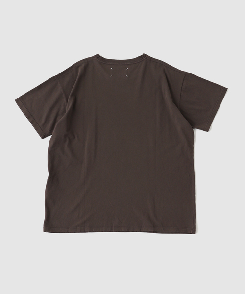 Maison Margiela(メゾンマルジェラ)の「MAISON MARGIELA(メゾン マルジェラ) Numbers Print T-shirt(Tシャツ/カットソー・メンズ・ホワイト/ブラウン・MEDIUM/LARGE)」の6枚目の写真