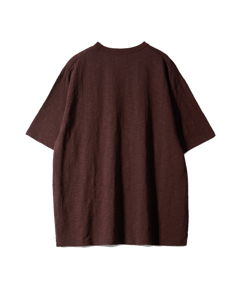 HORLISUN(ホーリーサン)の「Lawrence Slub Short Sleeve T-shirt Brown(Tシャツ/カットソー・メンズ・その他・LARGE/MEDIUM/SMALL)」の3枚目の写真