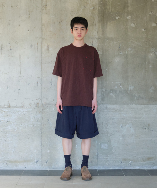 HORLISUN(ホーリーサン)の「Lawrence Slub Short Sleeve T-shirt Brown(Tシャツ/カットソー・メンズ・その他・LARGE/MEDIUM/SMALL)」の5枚目の写真