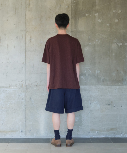 HORLISUN(ホーリーサン)の「Lawrence Slub Short Sleeve T-shirt Brown(Tシャツ/カットソー・メンズ・その他・LARGE/MEDIUM/SMALL)」の7枚目の写真