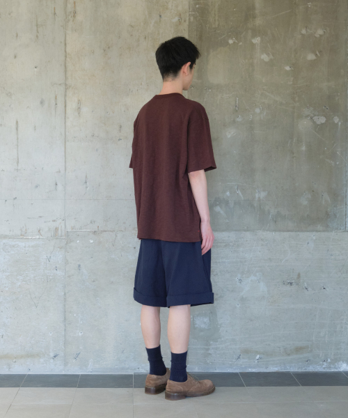 HORLISUN(ホーリーサン)の「Lawrence Slub Short Sleeve T-shirt Brown(Tシャツ/カットソー・メンズ・その他・LARGE/MEDIUM/SMALL)」の8枚目の写真