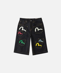 " HT MULTI-POCKET DENIM  SHORT"