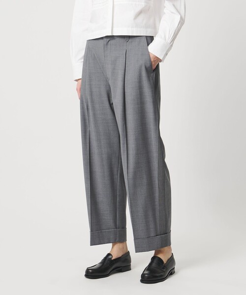 Pheeta(フィータ)の「<Pheeta>Bourke パンツ / 015C-1(その他パンツ・レディース・グレー系/ブラック・2/1)」の3枚目の写真