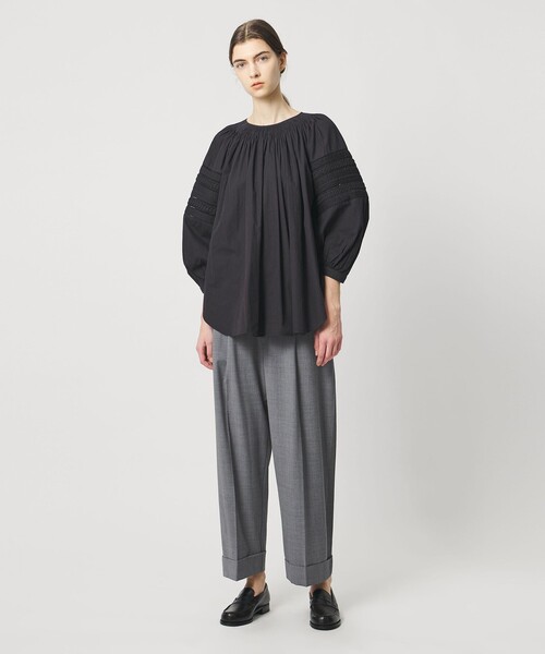 Pheeta(フィータ)の「<Pheeta>Bourke パンツ / 015C-1(その他パンツ・レディース・グレー系/ブラック・2/1)」の5枚目の写真