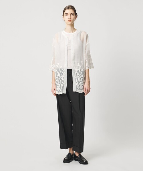 Pheeta(フィータ)の「<Pheeta>Bourke パンツ / 015C-1(その他パンツ・レディース・グレー系/ブラック・2/1)」の7枚目の写真