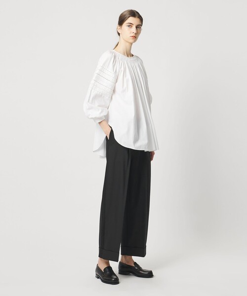 Pheeta(フィータ)の「<Pheeta>Bourke パンツ / 015C-1(その他パンツ・レディース・グレー系/ブラック・2/1)」の8枚目の写真