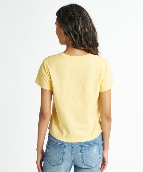 BILLABONG(ビラボン)の「BILLABONG ウィメンズ GRAPHIC BABY FIT TEE Tシャツ 【2026年夏モデル】(Tシャツ/カットソー・レディース・ホワイト/オフホワイト/グリーン系その他/パープル系その他/イエロー系その他・MEDIUM)」の20枚目の写真