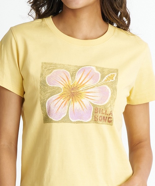 BILLABONG(ビラボン)の「BILLABONG ウィメンズ GRAPHIC BABY FIT TEE Tシャツ 【2026年夏モデル】(Tシャツ/カットソー・レディース・ホワイト/オフホワイト/グリーン系その他/パープル系その他/イエロー系その他・MEDIUM)」の21枚目の写真