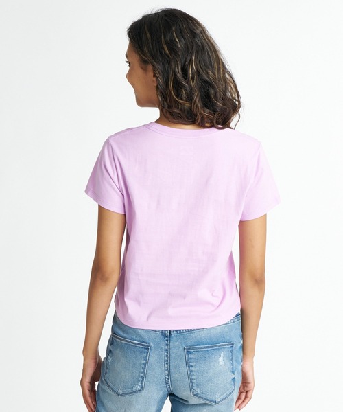 BILLABONG(ビラボン)の「BILLABONG ウィメンズ GRAPHIC BABY FIT TEE Tシャツ 【2026年夏モデル】(Tシャツ/カットソー・レディース・ホワイト/オフホワイト/グリーン系その他/パープル系その他/イエロー系その他・MEDIUM)」の18枚目の写真