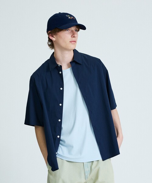ABAHOUSE（アバハウス）の「HAND DRAWN ART OUI MERCI キャップ（キャップ・メンズ・ベージュ/パープル/ネイビー/レッド・フリー）」の15枚目の写真