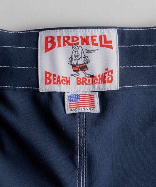 BIRDWELL(バードウェル)の「【BIRDWELL/バードウェル】806 Boardshorts ストレッチ ボードショーツ 伸縮性 撥水性 速乾性 MADE IN USA(水着・メンズ・ライトブルー/ブラック/ネイビー・32inch/30inch)」の16枚目の写真
