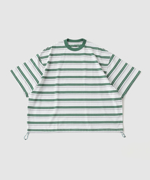 is-ness（イズネス）の「is-ness / イズネス Border Balloon T-Shirt（Tシャツ/カットソー）」