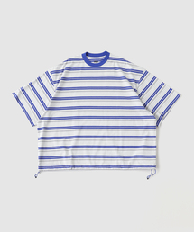 is-ness（イズネス）の「is-ness / イズネス Border Balloon T-Shirt（Tシャツ/カットソー）」