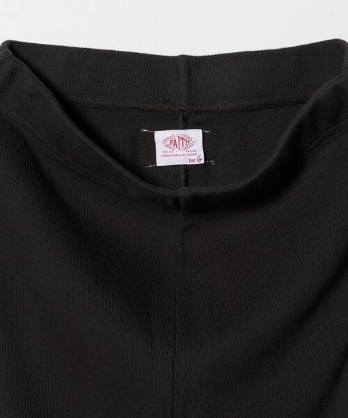 6（ロク）の「【別注】＜FAITH MILLS for 6＞THERMAL BIKER PANTS/レギンス（レギンス/スパッツ・レディース・コバルトブルー/ダークブラウン・FREE）」の7枚目の写真