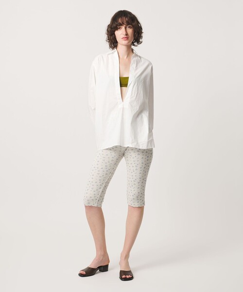 6（ロク）の「【別注】＜FAITH MILLS for 6＞THERMAL BIKER PANTS/レギンス（レギンス/スパッツ・レディース・コバルトブルー/ダークブラウン・FREE）」の10枚目の写真