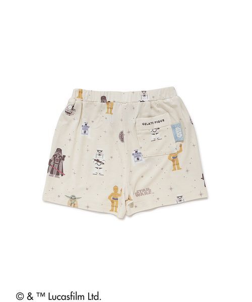 gelato pique(ジェラートピケ)の「【STAR WARS】【ベビー】総柄ショートパンツ(その他ベビーウェア・キッズ・クリーム/ミント・80)」の5枚目の写真