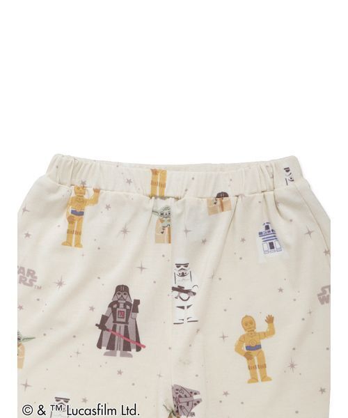 gelato pique(ジェラートピケ)の「【STAR WARS】【ベビー】総柄ショートパンツ(その他ベビーウェア・キッズ・クリーム/ミント・80)」の6枚目の写真
