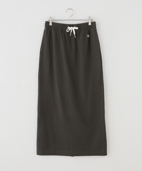 Champion(チャンピオン)の「ウォッシャブル / Champion / チャンピオン LONG SKIRT(スカート・レディース・サックスブルー/ネイビー/ライトグレー/ブラック系その他・FREE)」の1枚目の写真
