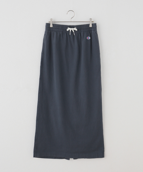 Champion(チャンピオン)の「ウォッシャブル / Champion / チャンピオン LONG SKIRT(スカート・レディース・サックスブルー/ネイビー/ライトグレー/ブラック系その他・FREE)」の3枚目の写真