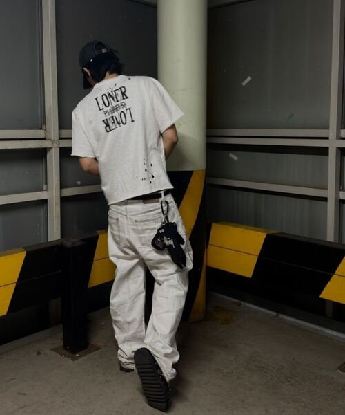 ROARINGRAD(ロアリングラド)の「W.クロスダメージスラブTシャツブラック(Tシャツ/カットソー・レディース・その他・MEDIUM/LARGE)」の21枚目の写真
