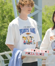 PEANUTS(�s�[�i�b�c)�́�Exclusive��PEANUTS College Logo S/S Tee / �s�[�i�b�c �ʒ� �J���b�W���S ���[�Y����T�V���c(T�V���c/�J�b�g�\�[)