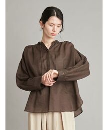 パフスリーブ」に該当するシャツ/ブラウス（ブラウン/茶色系