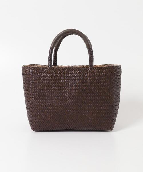 URBAN RESEARCH DOORS（アーバンリサーチドアーズ）の「カラーシーグラストートバッグ（トートバッグ・レディース・ブルー/ブラウン・-）」の4枚目の写真
